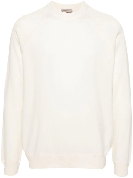  Herno Long-sleeve Cashmere Jumper - White 