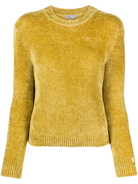  Herno Long-sleeve Chenille Jumper - Yellow 