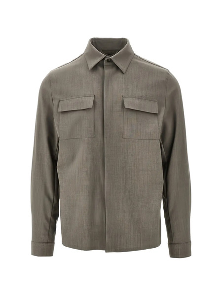  Herno Long Sleeve Shirt - Brown 