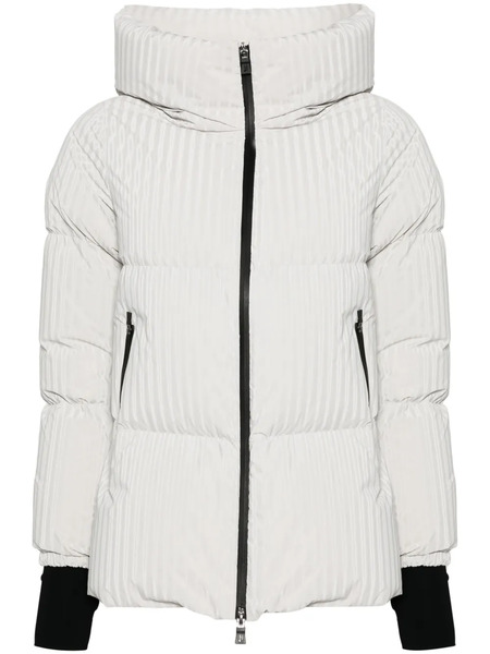  Herno Matelassé-effect Jumper Jacket - Grey 