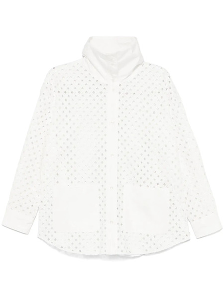  Herno Openwork Shirt - White 