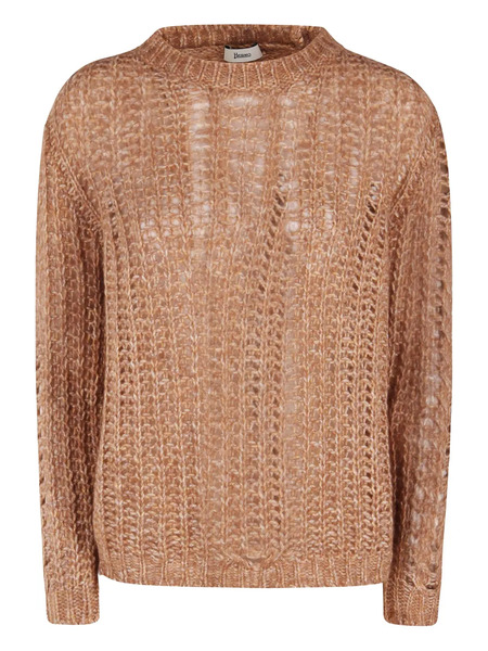  Herno Openwork Sweater - Brown 