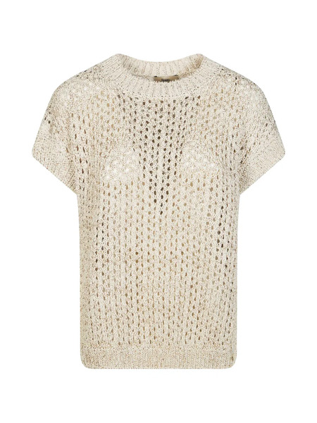  Herno Perforated T-shirt - Neutrals 