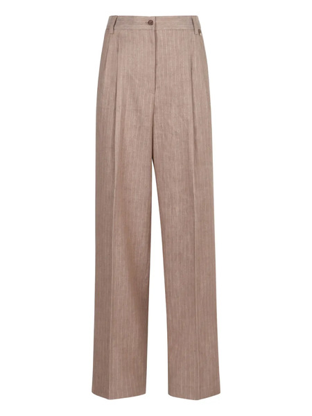  Herno Pinstripe Trousers - Neutrals 