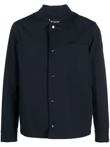  Herno Plain Shirt Jacket - Blue 