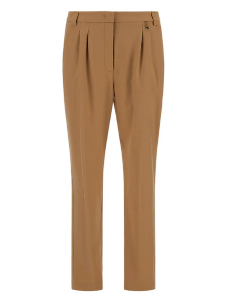  Herno Pleated-front Trousers - Brown 