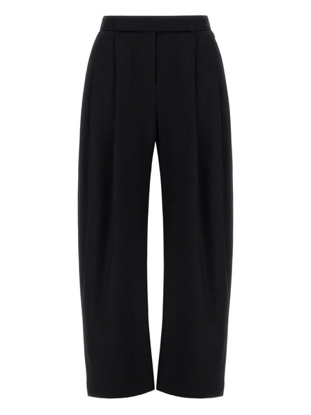 Herno Pleated Pants - Black 
