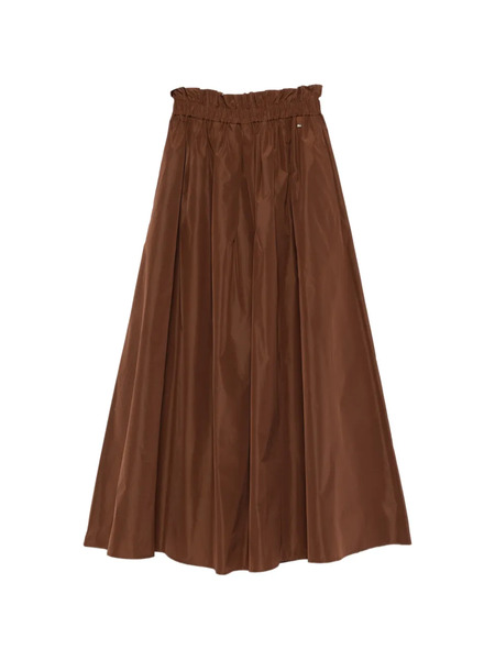  Herno Pleated Skirt - Brown 