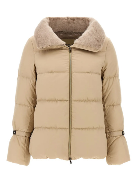  Herno Quilted High-neck Puffer Jacket - Neutrals 