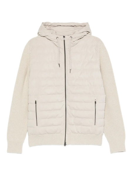  Herno Quilted Hooded Jacket - Neutrals 