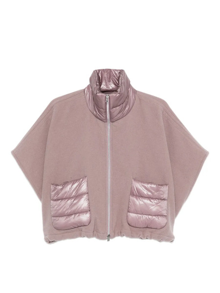  Herno Quilted-pocket Fleece Jacket - Purple 