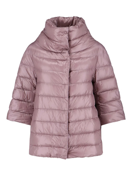  Herno Quilted Turtleneck Puffer Coat - Pink 