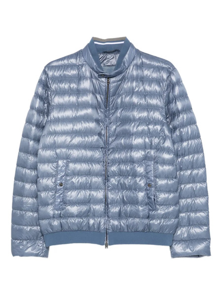  Herno Quilted Zip-front Jacket - Blue 