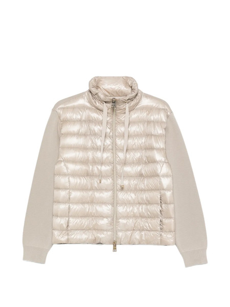  Herno Quilted Zip Jacket - Neutrals 