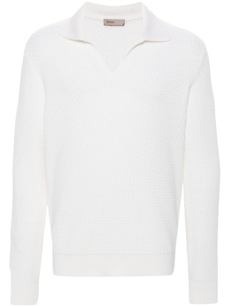  Herno Resort Polo Shirt - White 