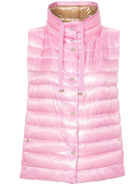  Herno Reversible Puffer Gilet - Pink 