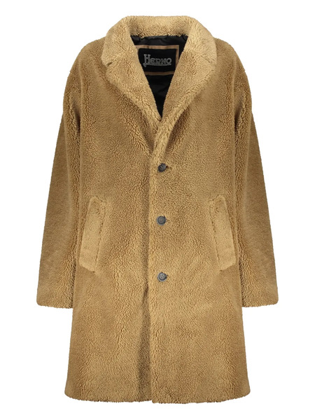  Herno Shearling Coat - Brown 