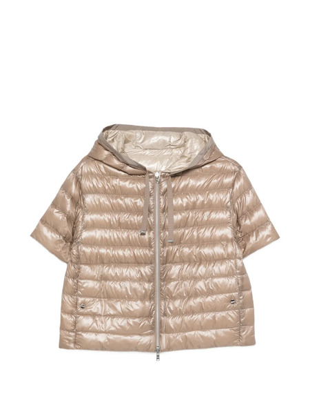  Herno Short-sleeve Hooded Jacket - Neutrals 