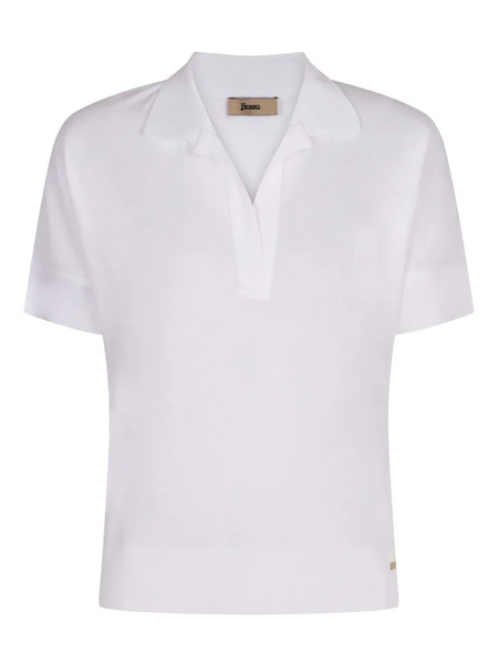  Herno Short-sleeve Top - White 