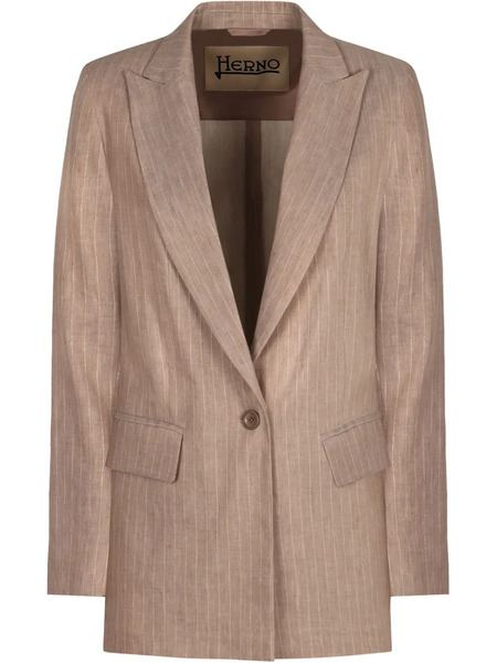  Herno Single-breasted Blazer - Neutrals 