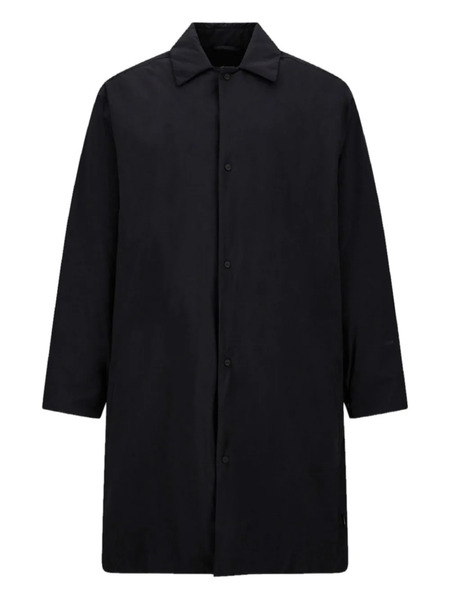  Herno Single-breasted Coat - Black 