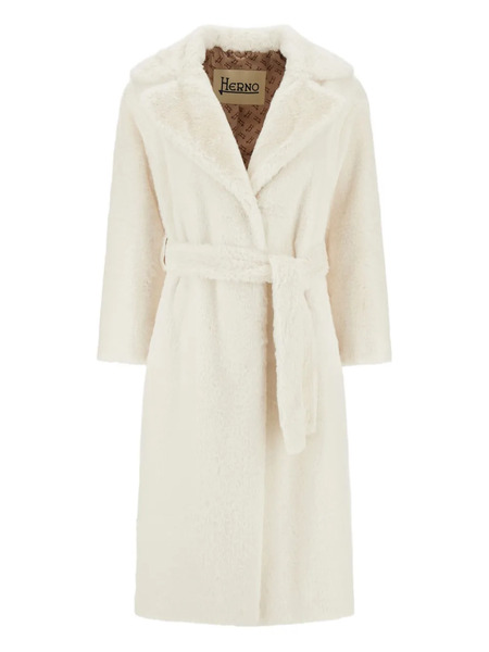  Herno Single-breasted Coat - Neutrals 