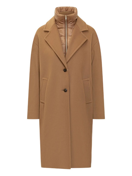  Herno Single-breasted Wool Coat - Brown 