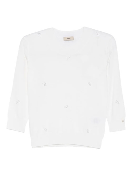  Herno Smbellished Top - White 