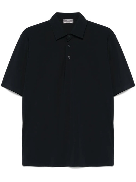  Herno Spring Polo Shirt - Black 