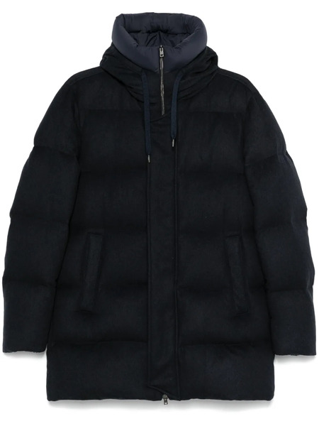  Herno Water-repellent Coat - Blue 