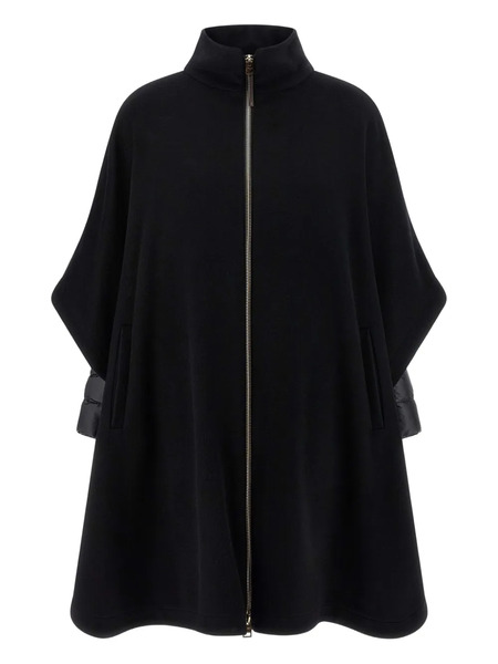  Herno Wool-padded Cape - Black 