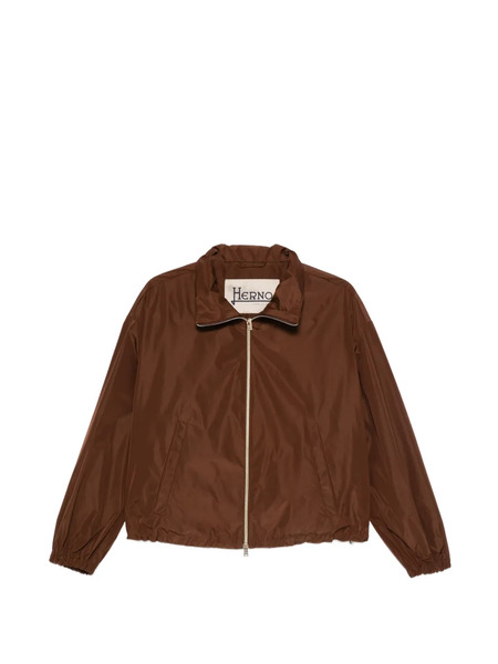  Herno Zip Coat - Brown 