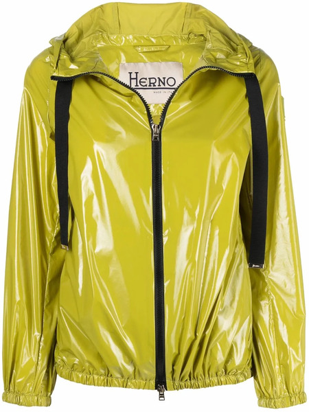  Herno Zip-fastening Hooded Jacket - Green 