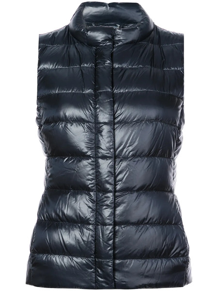  Herno Zip Quilted Gilet - Blue 