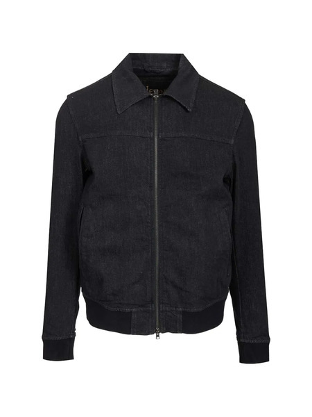  Herno Zip Stretch Denim Jacket - Blue 