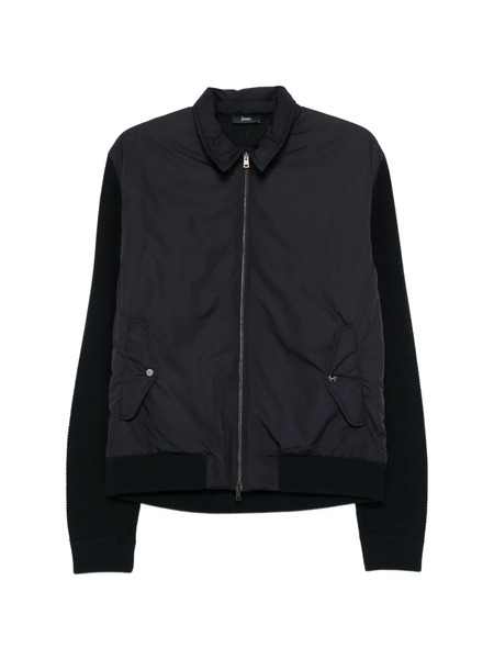  Herno Zip-up Cardigan - Blue 