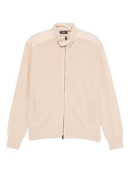  Herno Zip-up Cardigan - Neutrals 