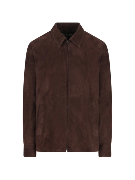  Herno Zip-up Jacket - Brown 