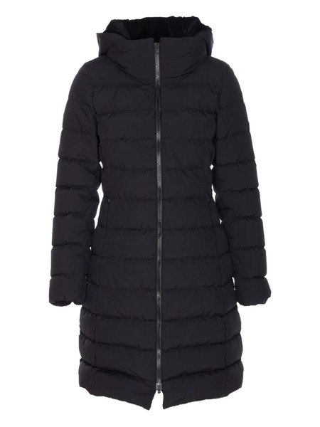  Herno Zip-up Padded Coat - Black 