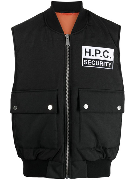  Heron Preston H.p.c. Security Gilet - Black 
