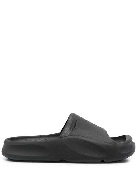  Heron Preston Moulded Open Toe Slides - Black 