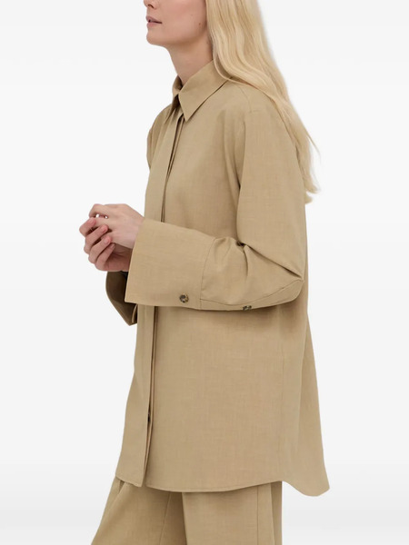 Herskind Cato Buttoned Shirt Jacket - Neutrals 