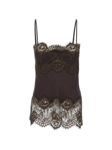  Herskind Linnea Lace-panel Top - Green 