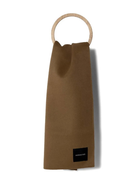  Herskind Logo Scarf - Brown 