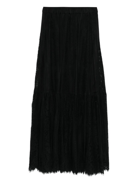 Herskind Patsy Lace Tiered Maxi Skirt - Black 