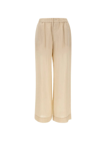  Herskind Pinstripe Elasticated Trousers - Neutrals 