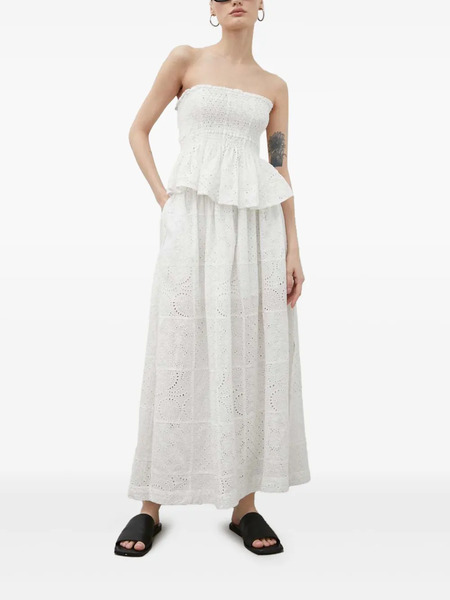  Herskind Smocked Top - White 