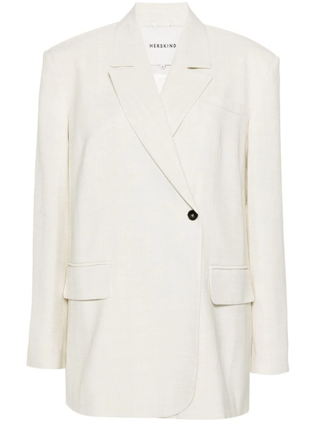  Herskind Verner Single-breasted Blazer - Neutrals 