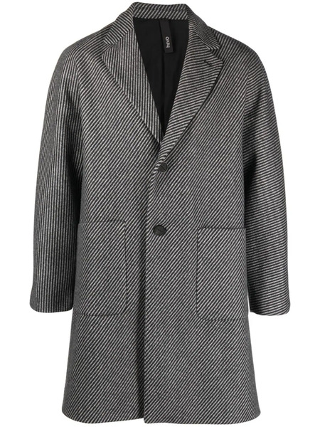  Hevo Conversano Single-breasted Coat - Grey 