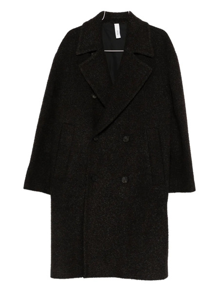  Hevo Double-breasted Coat - Brown 